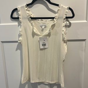 True craft, tiny tee, in ivory snow.